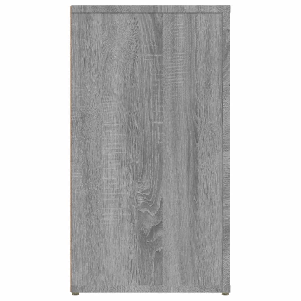 Buffet Sonoma gris 100x33x59,5 cm Bois d'ingénierie - XIOS