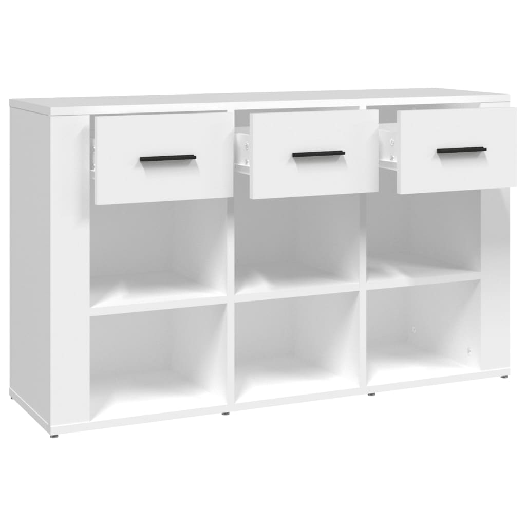 Buffet Blanc 100x30x59,5 cm Bois d'ingénierie - XIOS