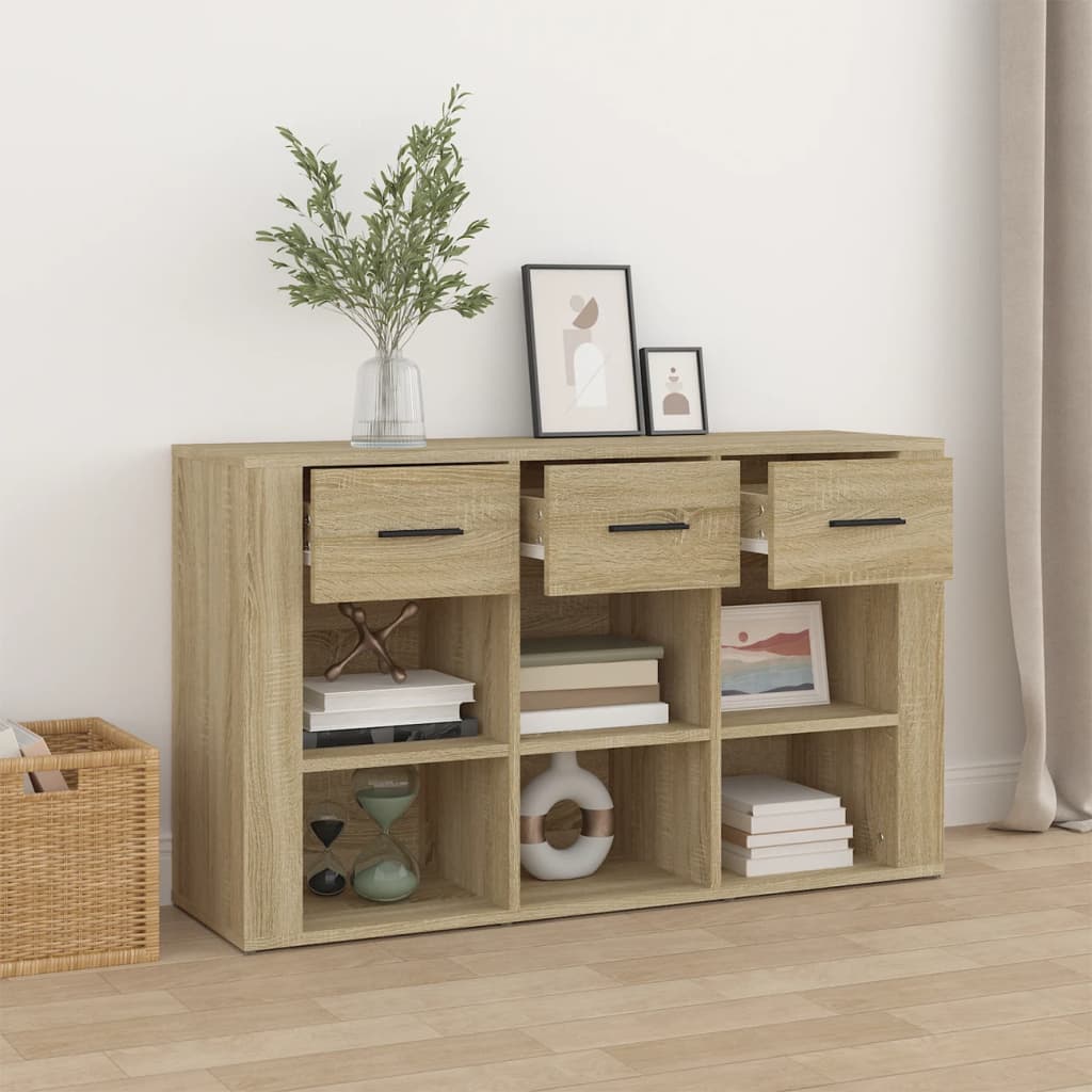Buffet Chêne sonoma 100x30x59,5 cm Bois d'ingénierie - XIOS