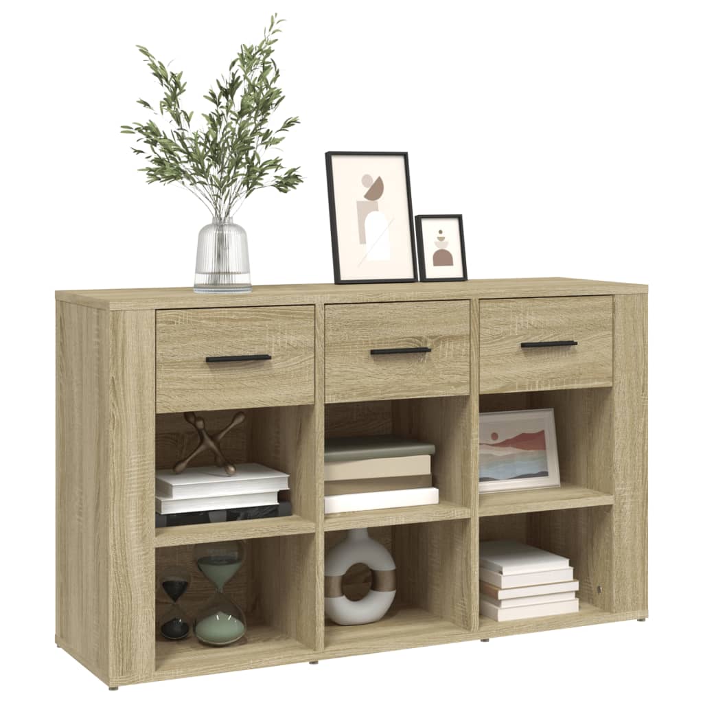 Buffet Chêne sonoma 100x30x59,5 cm Bois d'ingénierie - XIOS