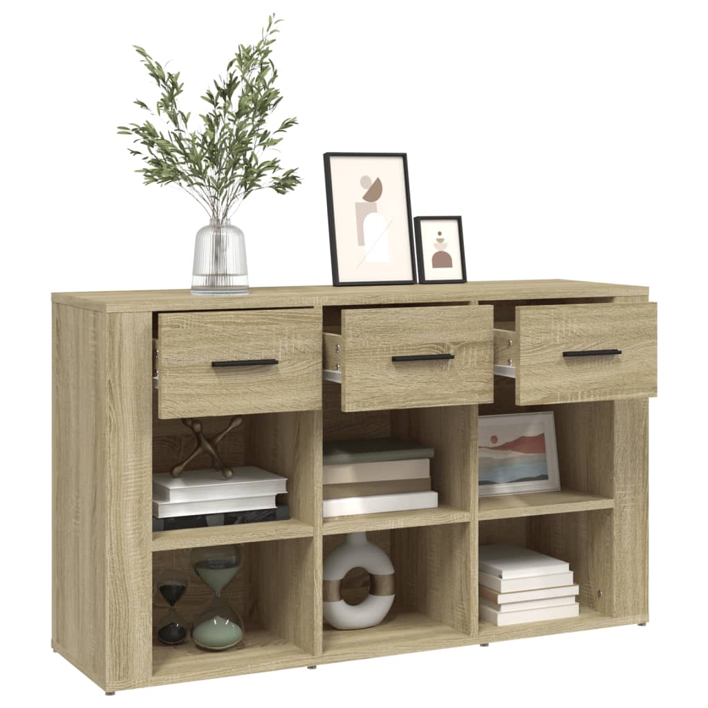Buffet Chêne sonoma 100x30x59,5 cm Bois d'ingénierie - XIOS