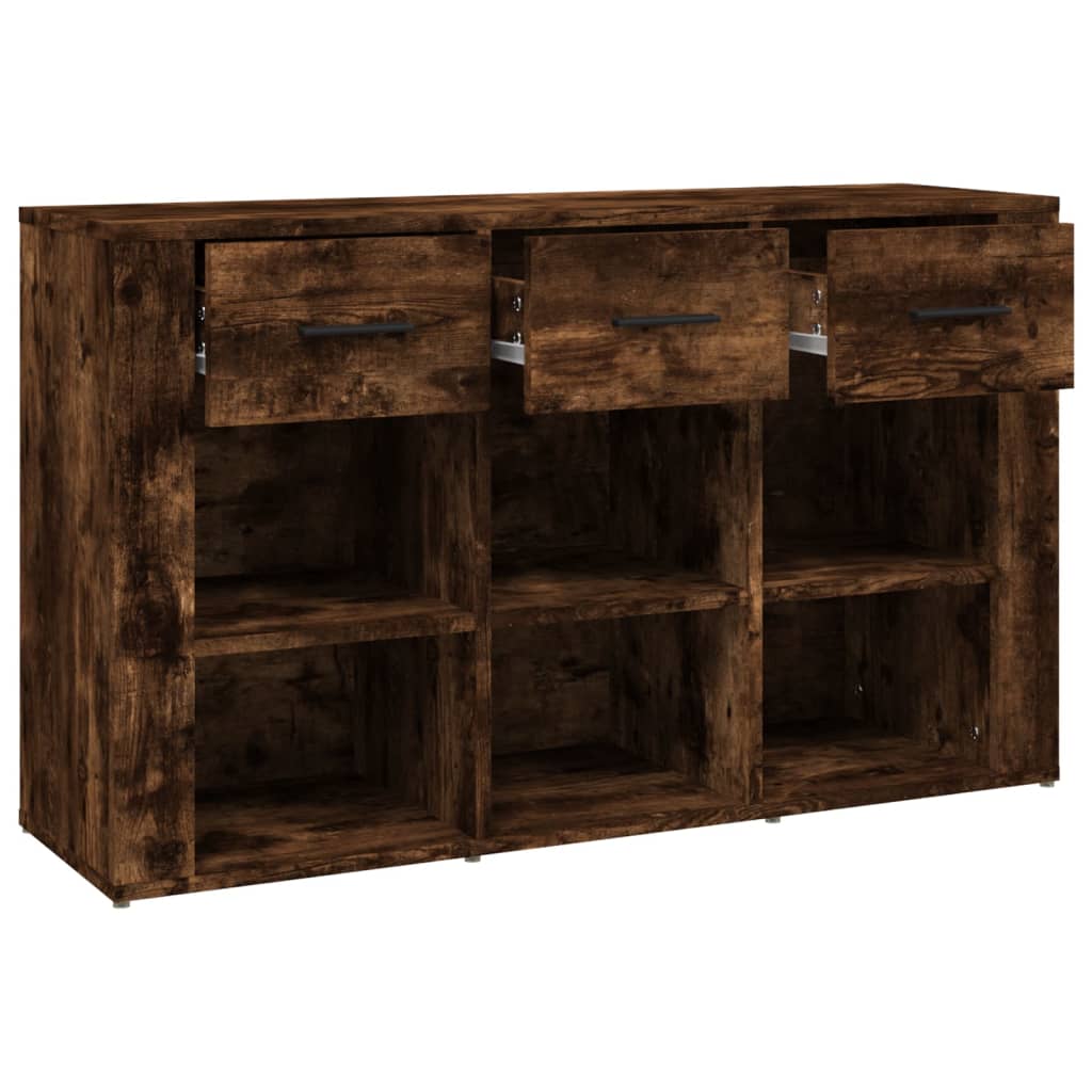 Buffet Chêne fumé 100x30x59,5 cm Bois d'ingénierie - XIOS
