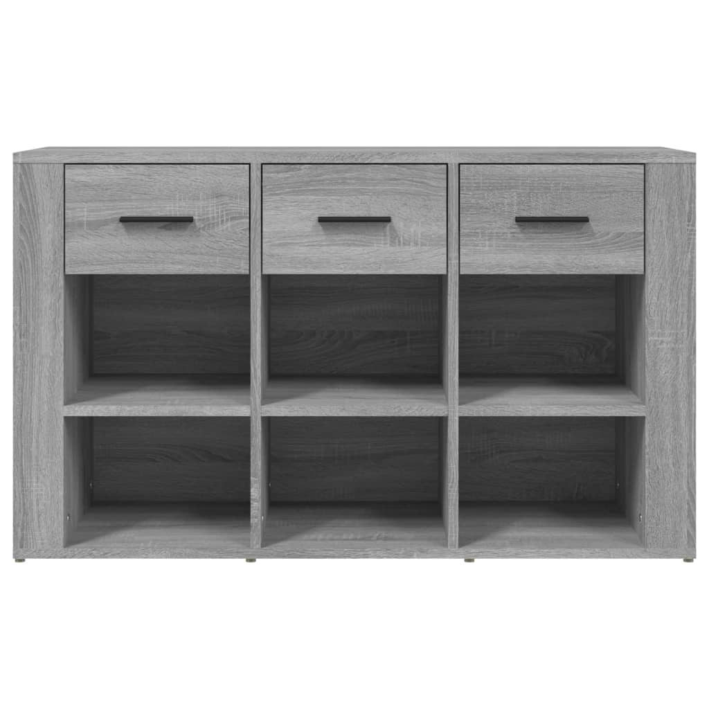 Buffet Sonoma gris 100x30x59,5 cm Bois d'ingénierie - XIOS