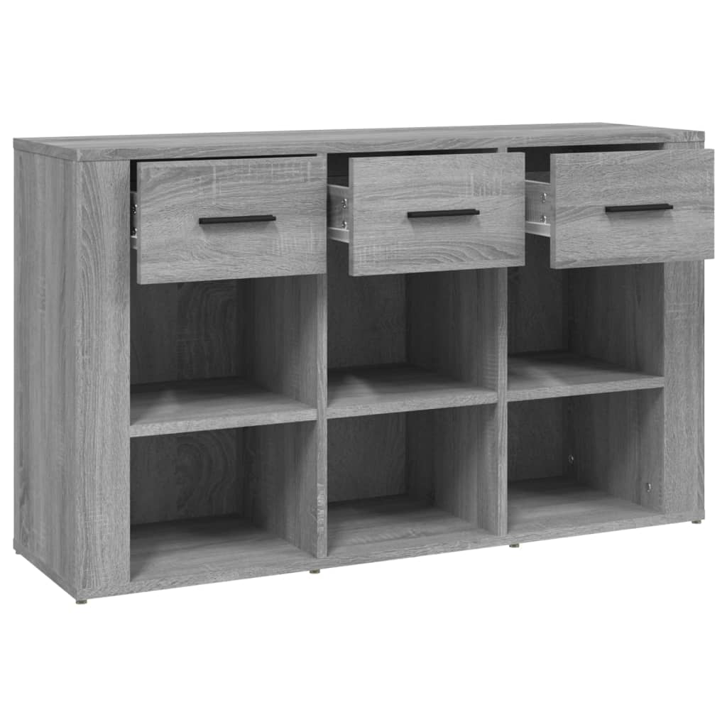 Buffet Sonoma gris 100x30x59,5 cm Bois d'ingénierie - XIOS