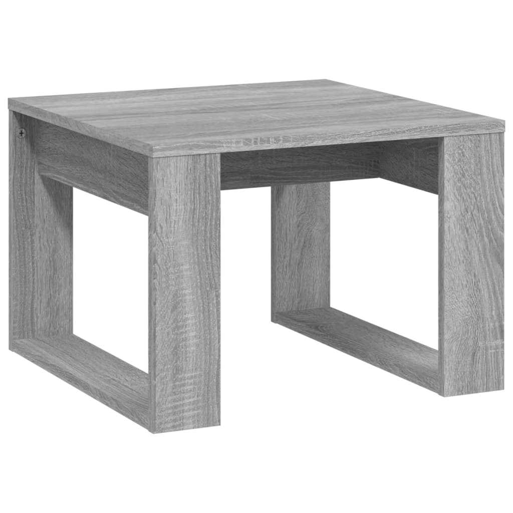 Table d'appoint Sonoma gris 50x50x35 cm Bois d'ingénierie - XIOS