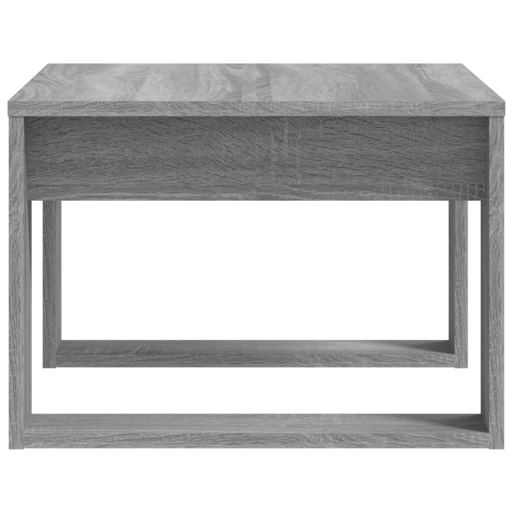 Table d'appoint Sonoma gris 50x50x35 cm Bois d'ingénierie - XIOS