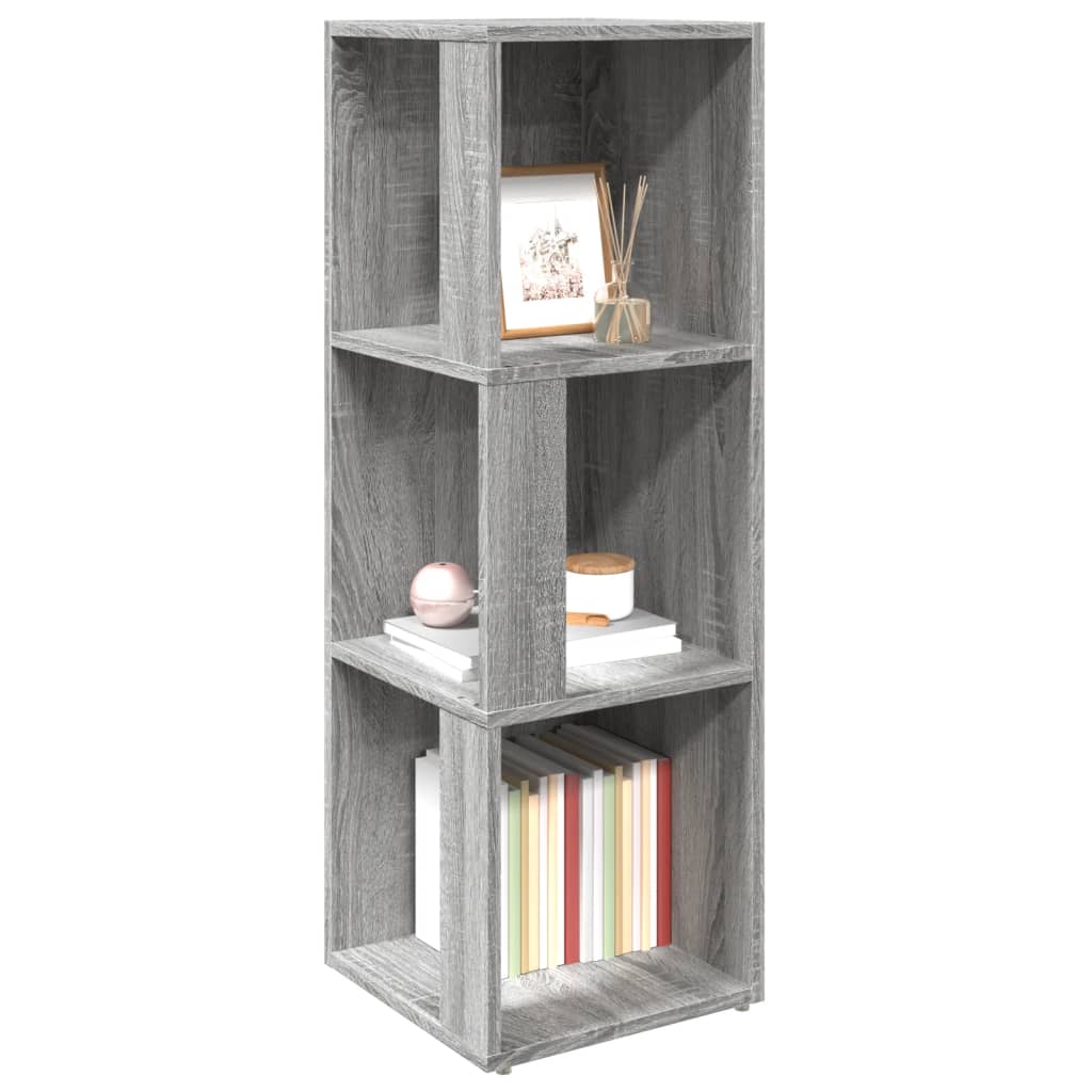 Armoire d'angle Sonoma gris 33x33x100 cm Bois d'ingénierie - XIOS