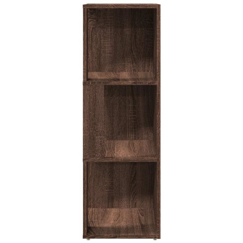 Armoire d'angle Chêne marron 33x33x100 cm Bois d'ingénierie - XIOS