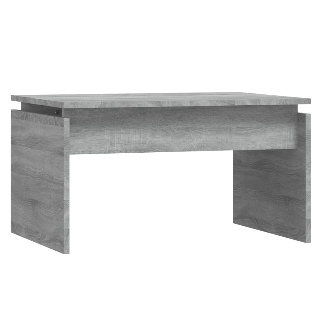 Table basse Sonoma gris 68x50x38 cm Bois d'ingénierie - XIOS