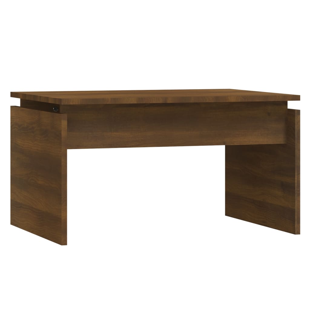 Table basse Chêne marron 68x50x38 cm Bois d'ingénierie - XIOS