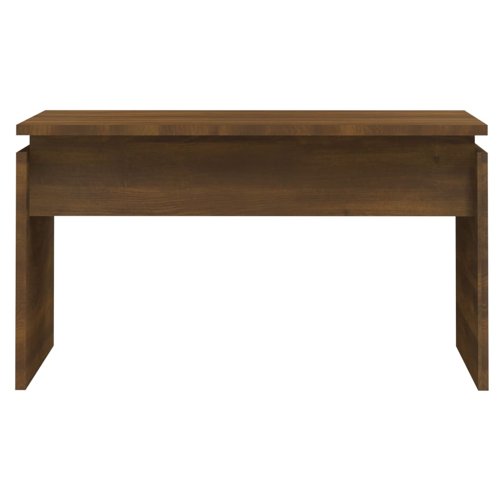 Table basse Chêne marron 68x50x38 cm Bois d'ingénierie - XIOS