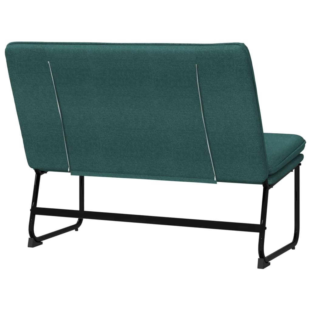 Banc Vert foncé 100x75x76 cm Tissu - XIOS