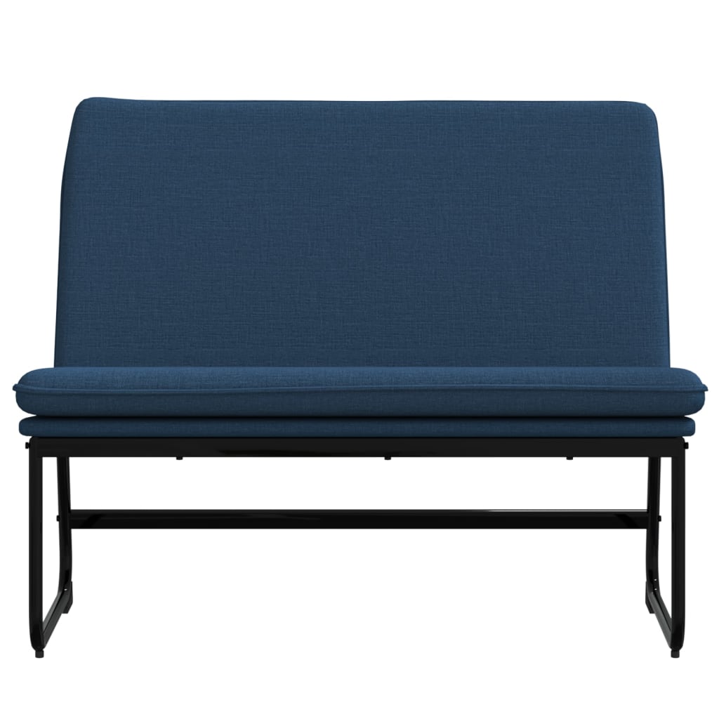 Banc Bleu 100x75x76 cm Tissu - XIOS
