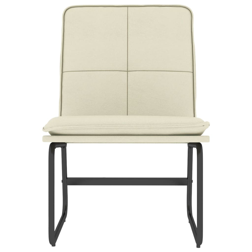 Chaise longue Crème 54x75x76 cm Similicuir - XIOS