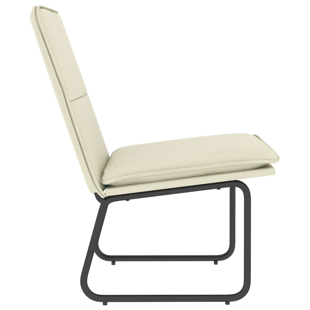 Chaise longue Crème 54x75x76 cm Similicuir - XIOS