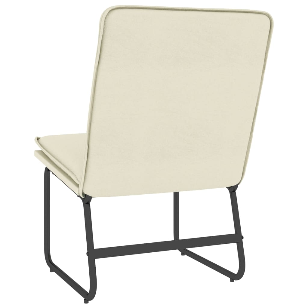 Chaise longue Crème 54x75x76 cm Similicuir - XIOS