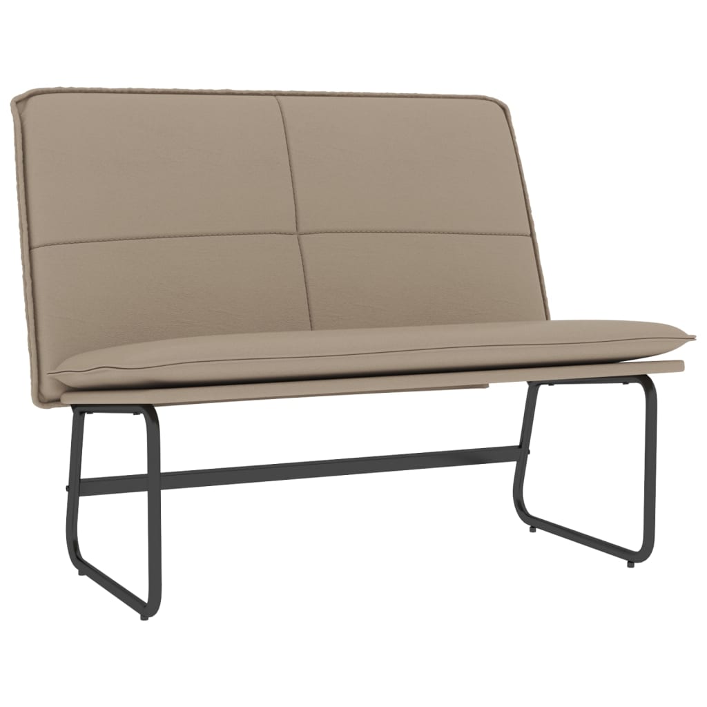 Banc Cappuccino 100x75x76 cm Similicuir - XIOS
