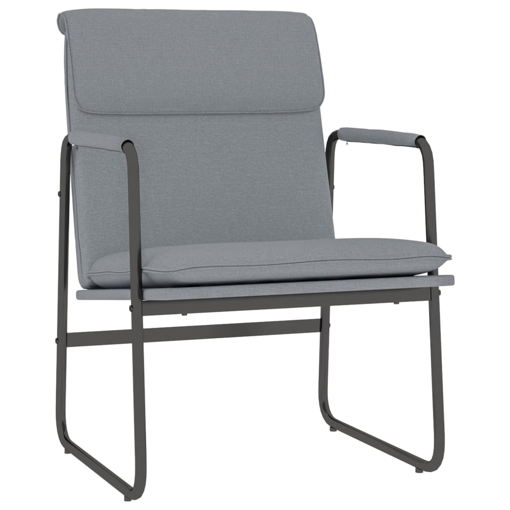 Chaise longue Gris clair 55x64x80 cm Tissu - XIOS