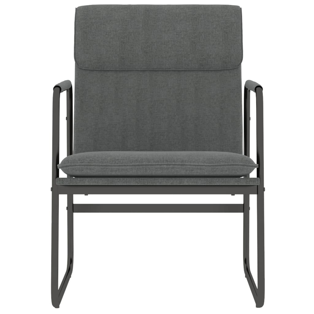 Chaise longue Gris foncé 55x64x80 cm Tissu - XIOS