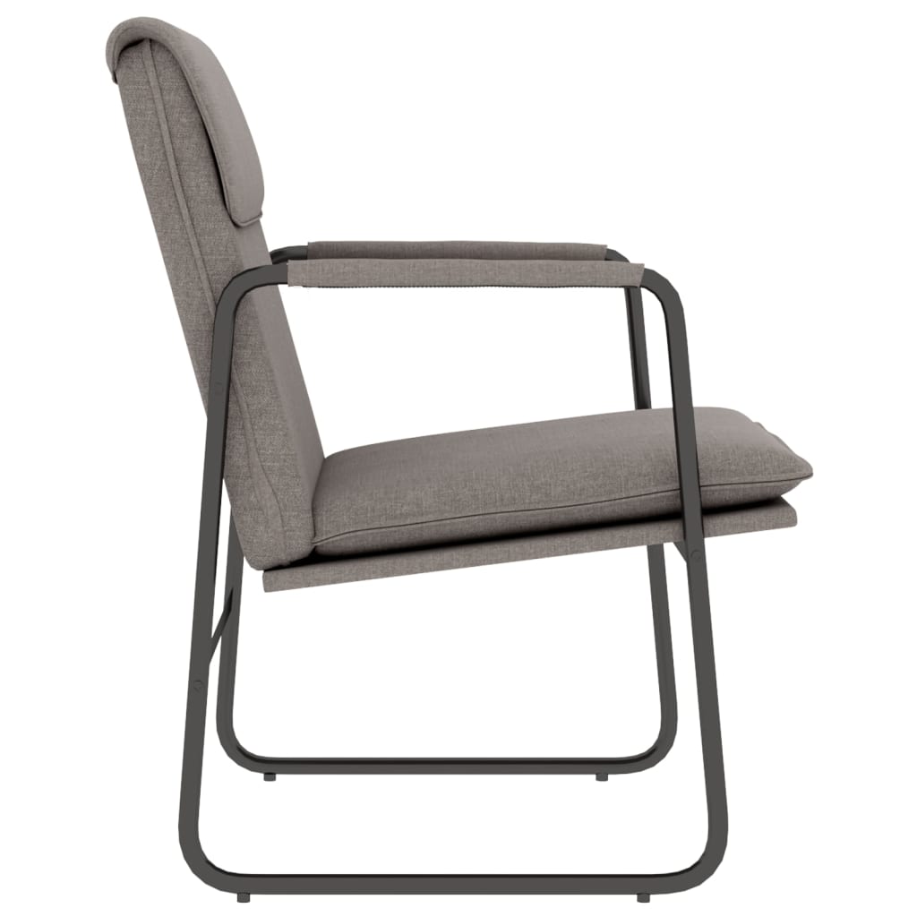 Chaise longue Taupe 55x64x80 cm Tissu - XIOS