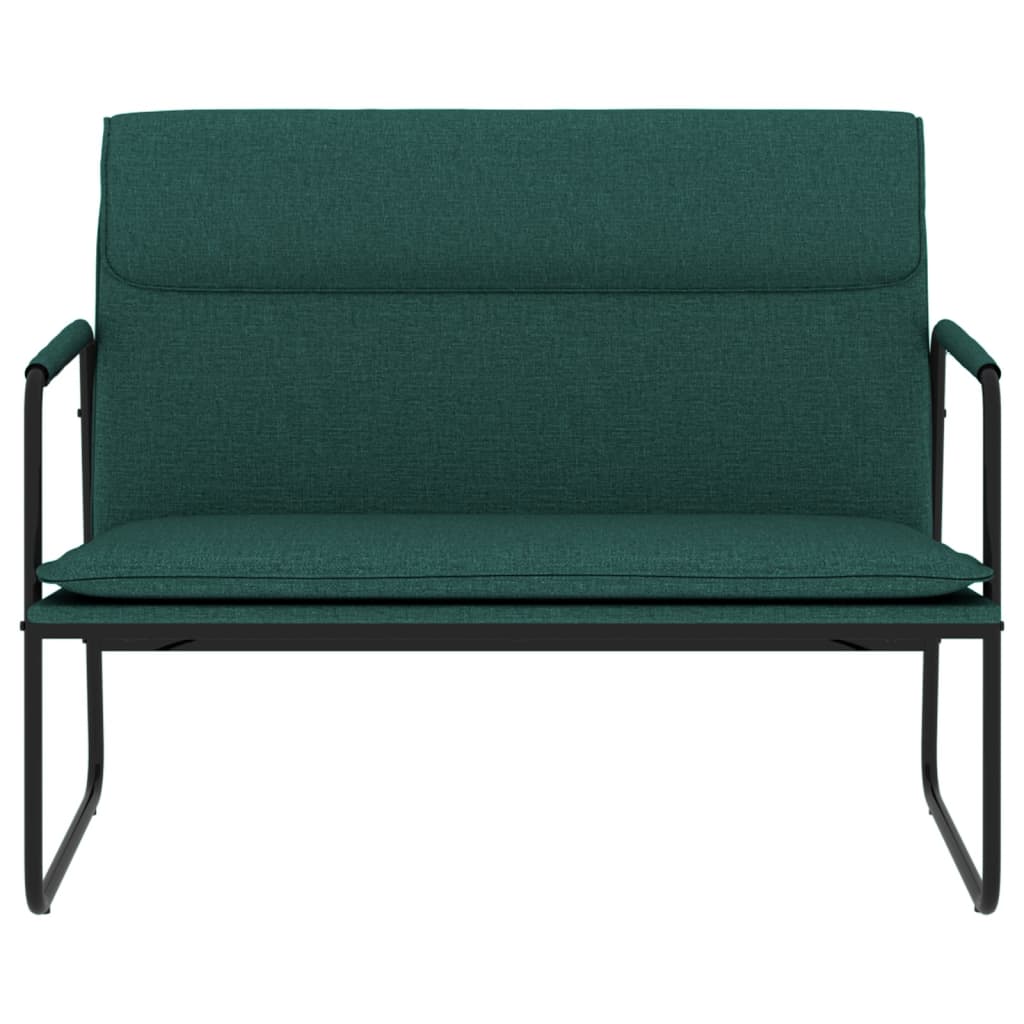 Banc Vert foncé 100x64x80 cm Tissu - XIOS