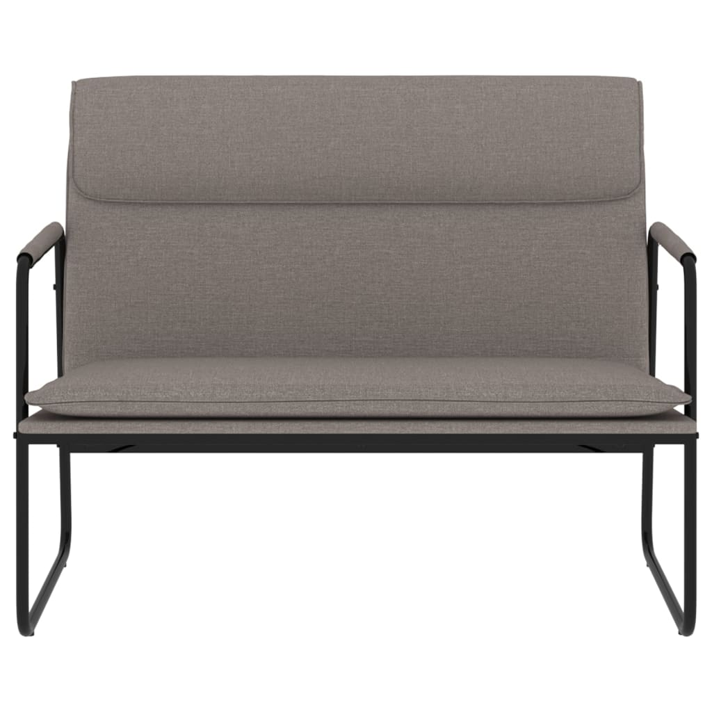 Banc Taupe 100x64x80 cm Tissu - XIOS