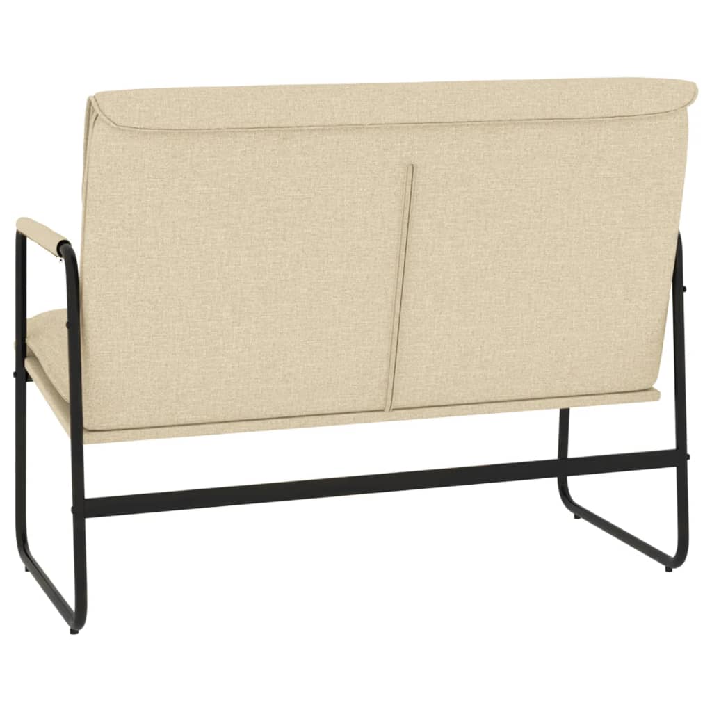 Banc Crème 100x64x80 cm Tissu - XIOS