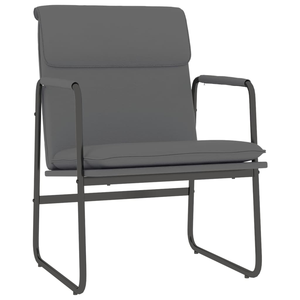 Chaise longue Gris 55x64x80 cm Similicuir - XIOS