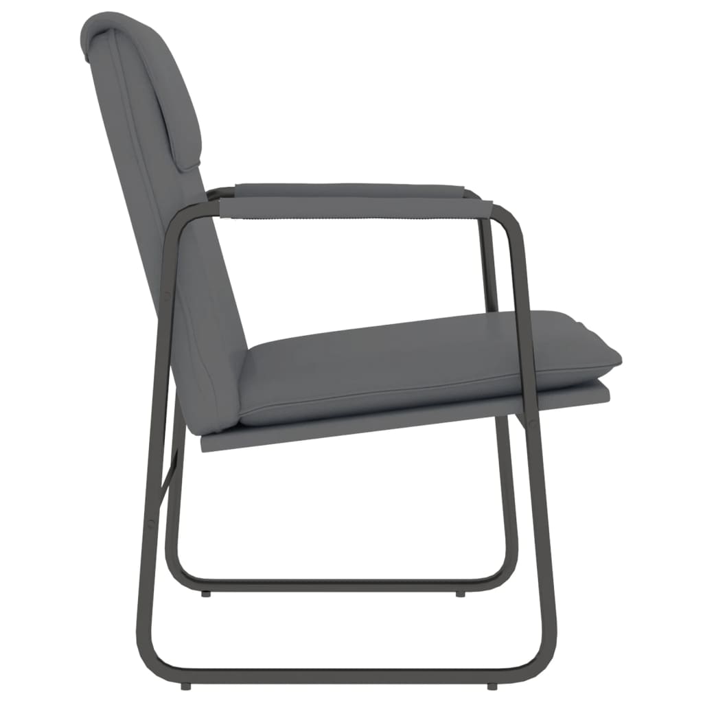 Chaise longue Gris 55x64x80 cm Similicuir - XIOS