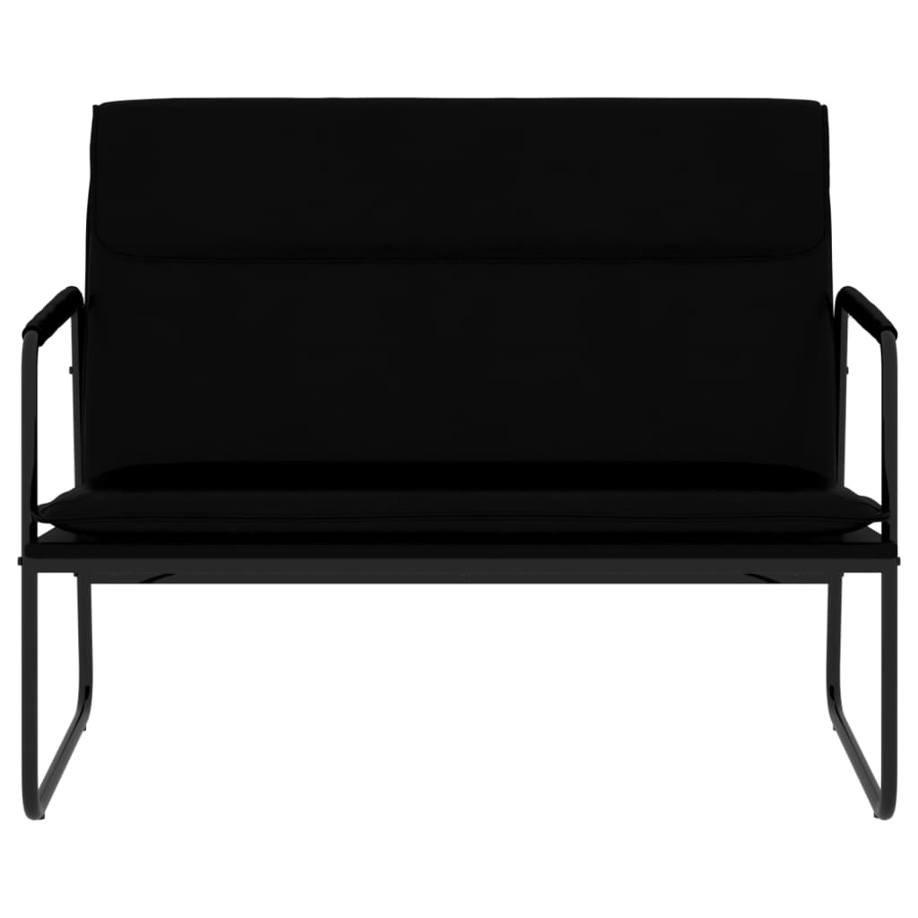 Banc Noir 100x64x80 cm Similicuir - XIOS