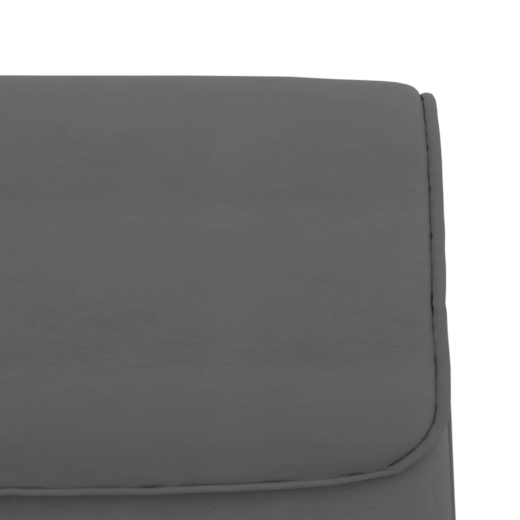Banc Gris 100x64x80 cm Similicuir - XIOS