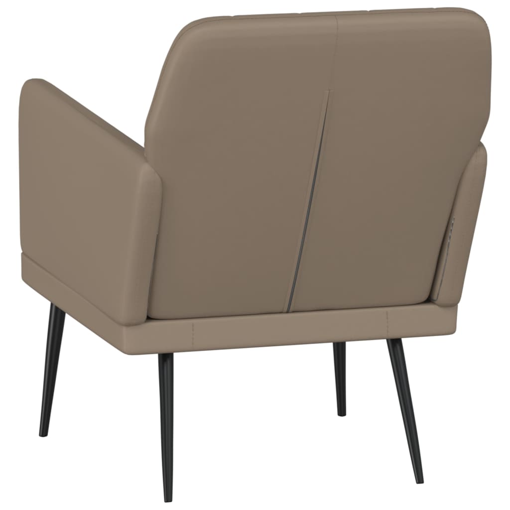 Fauteuil Cappuccino 61x78x80 cm Similicuir - XIOS
