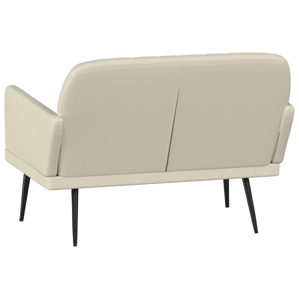 Banc Crème 107x80x81 cm Similicuir - XIOS