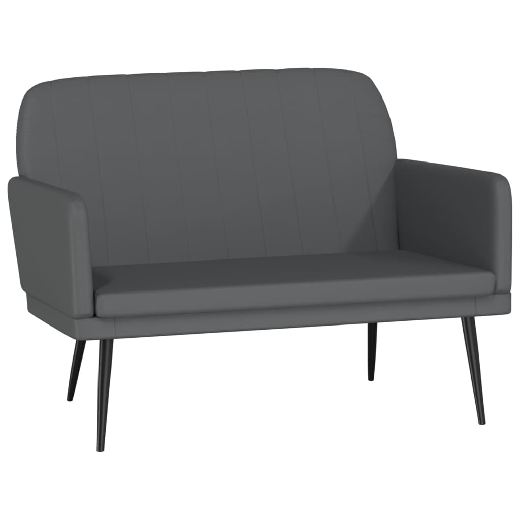 Banc Gris 107x80x81 cm Similicuir - XIOS