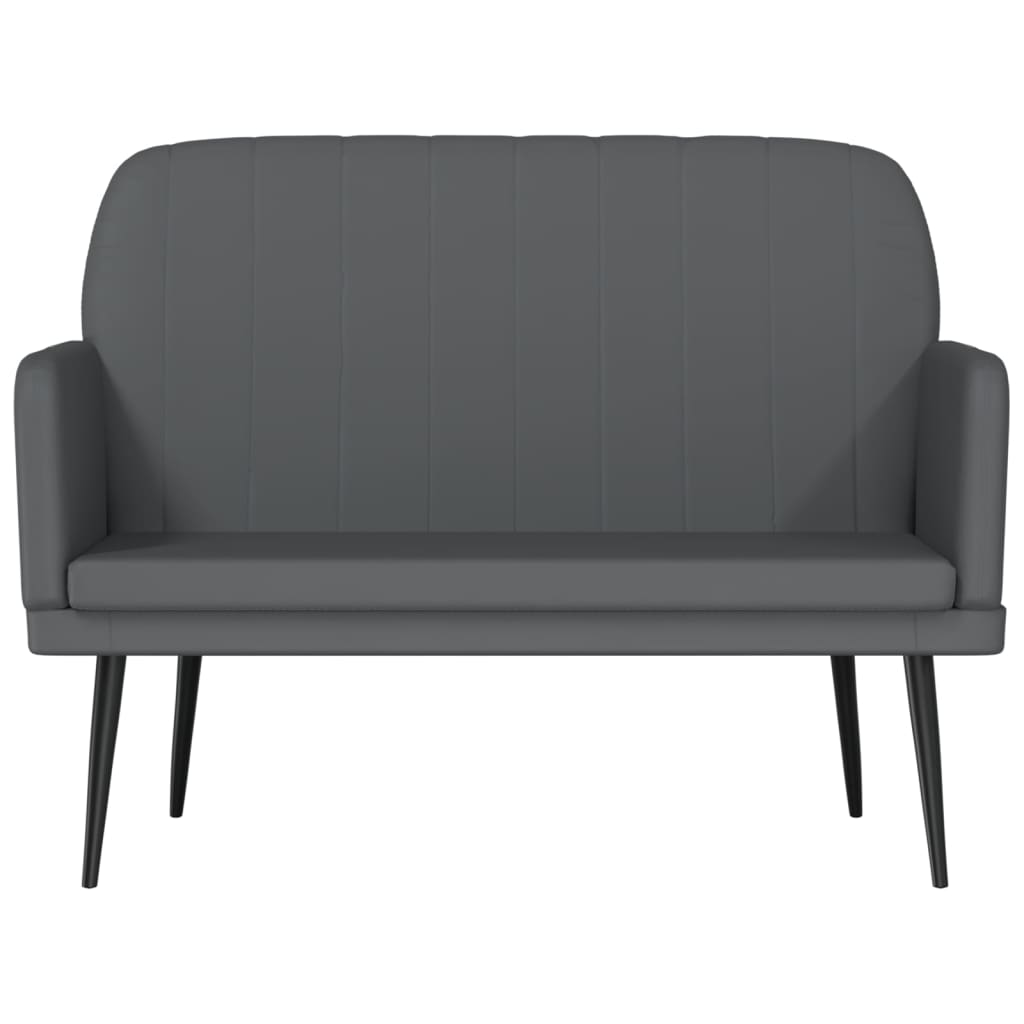 Banc Gris 107x80x81 cm Similicuir - XIOS