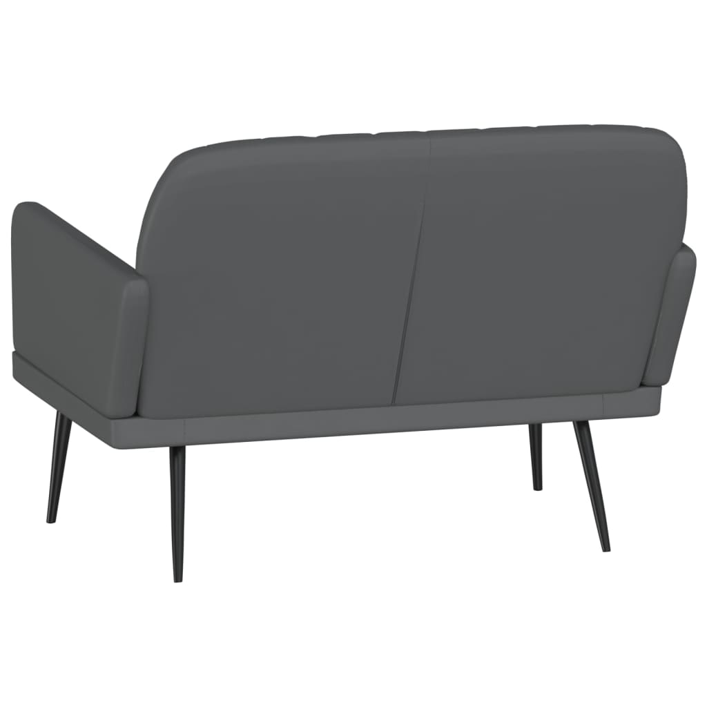 Banc Gris 107x80x81 cm Similicuir - XIOS