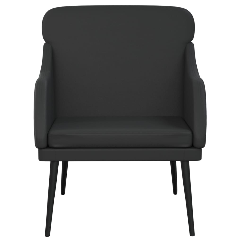 Fauteuil Noir 63x76x80 cm Similicuir - XIOS