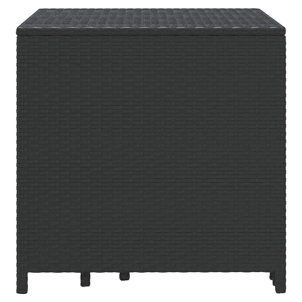 Tables gigognes 3 pcs noir résine tressée - XIOS