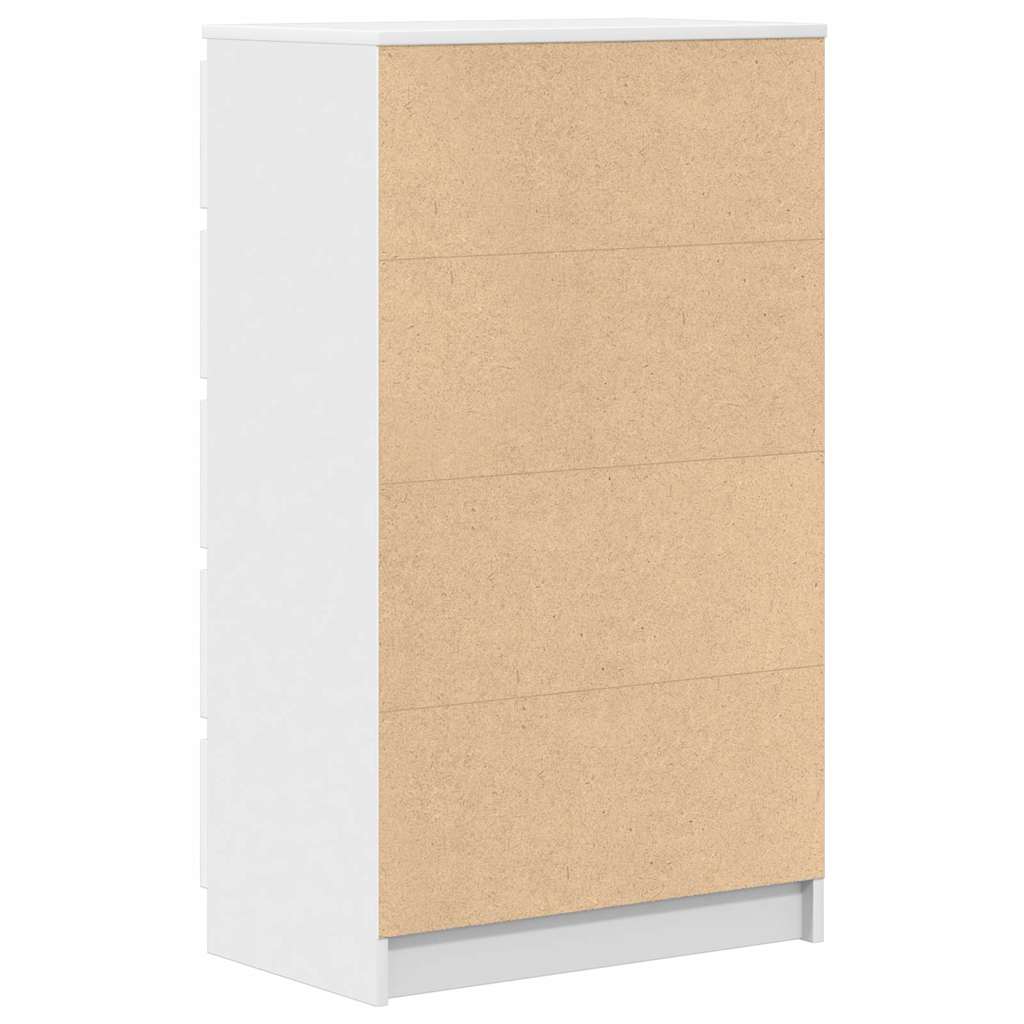 Commode Blanc 60x36x103 cm Bois d'ingénierie - XIOS