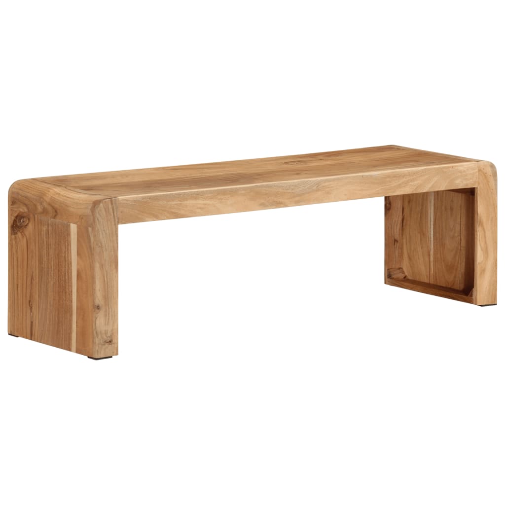 Meuble TV 110x33x33 cm bois d'acacia massif - XIOS