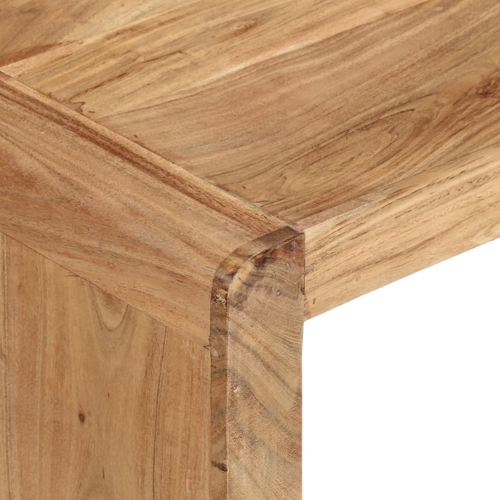 Table basse 110x55x35 cm bois massif d'acacia - XIOS