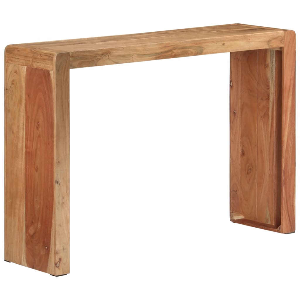 Table console 110x30x76 cm bois massif d'acacia - XIOS