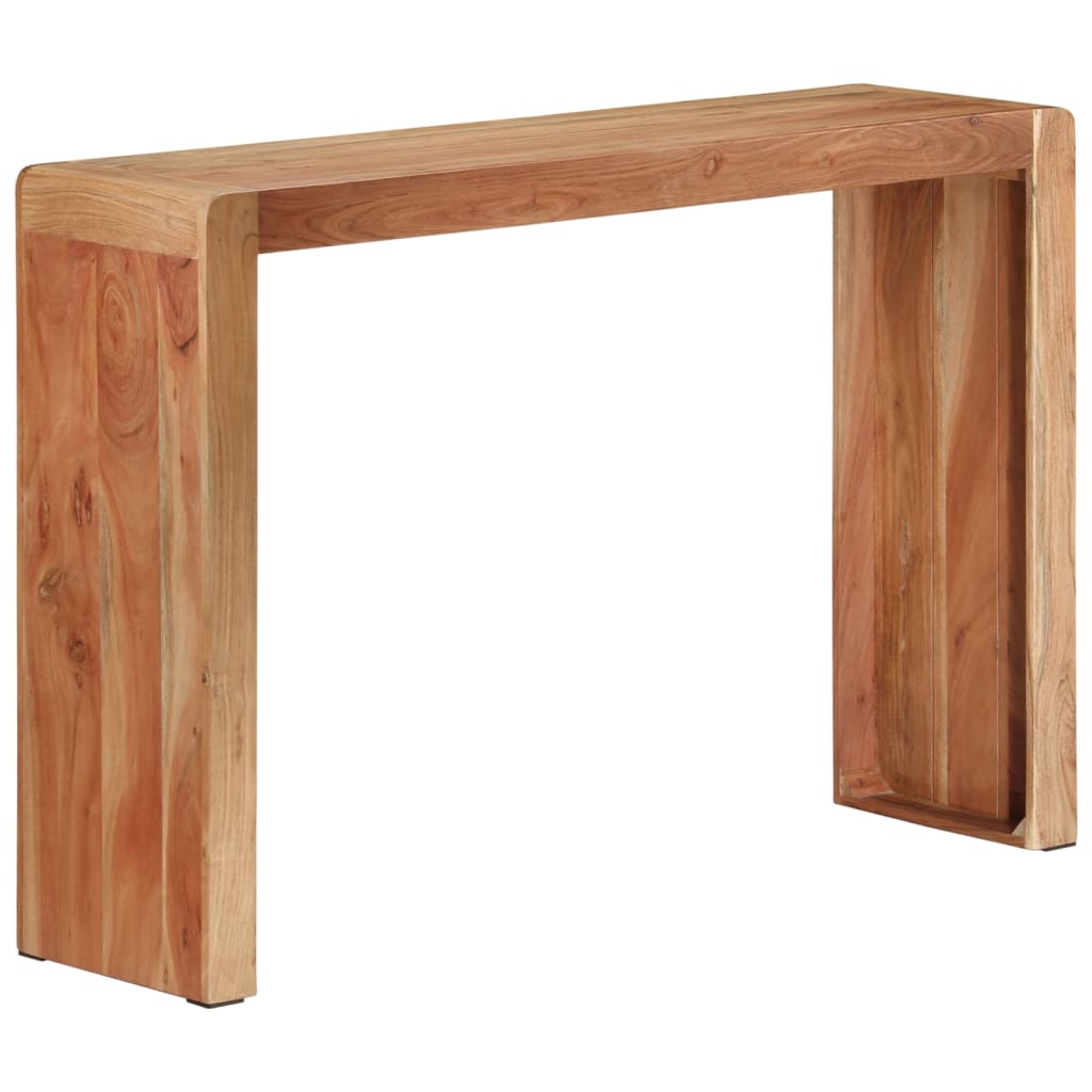 Table console 110x30x76 cm bois massif d'acacia - XIOS