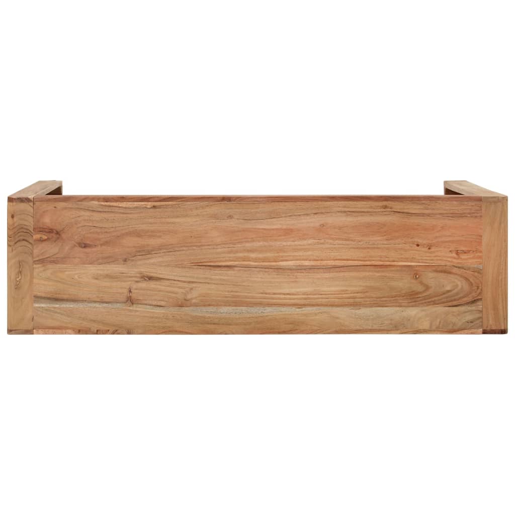 Table console 110x30x76 cm bois massif d'acacia - XIOS