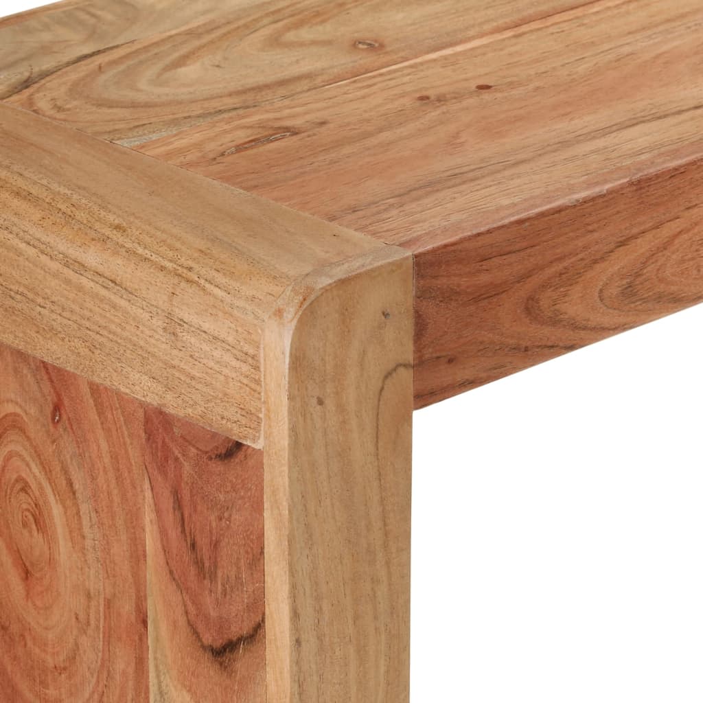 Table console 110x30x76 cm bois massif d'acacia - XIOS