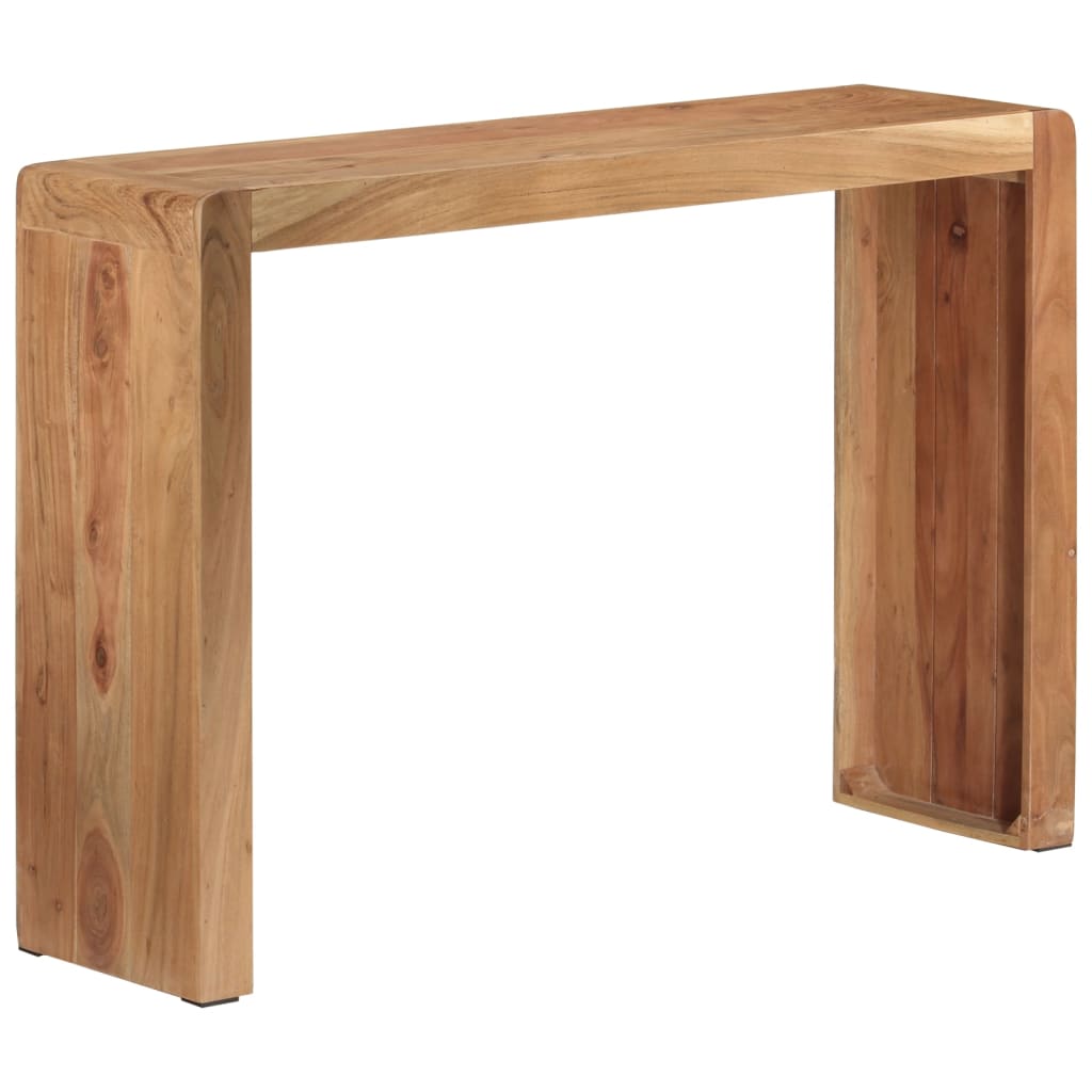 Table console 110x30x76 cm bois massif d'acacia - XIOS