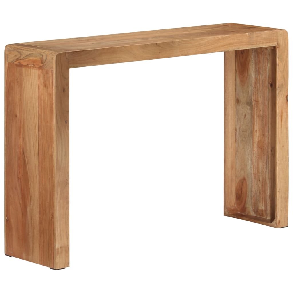 Table console 110x30x76 cm bois massif d'acacia - XIOS
