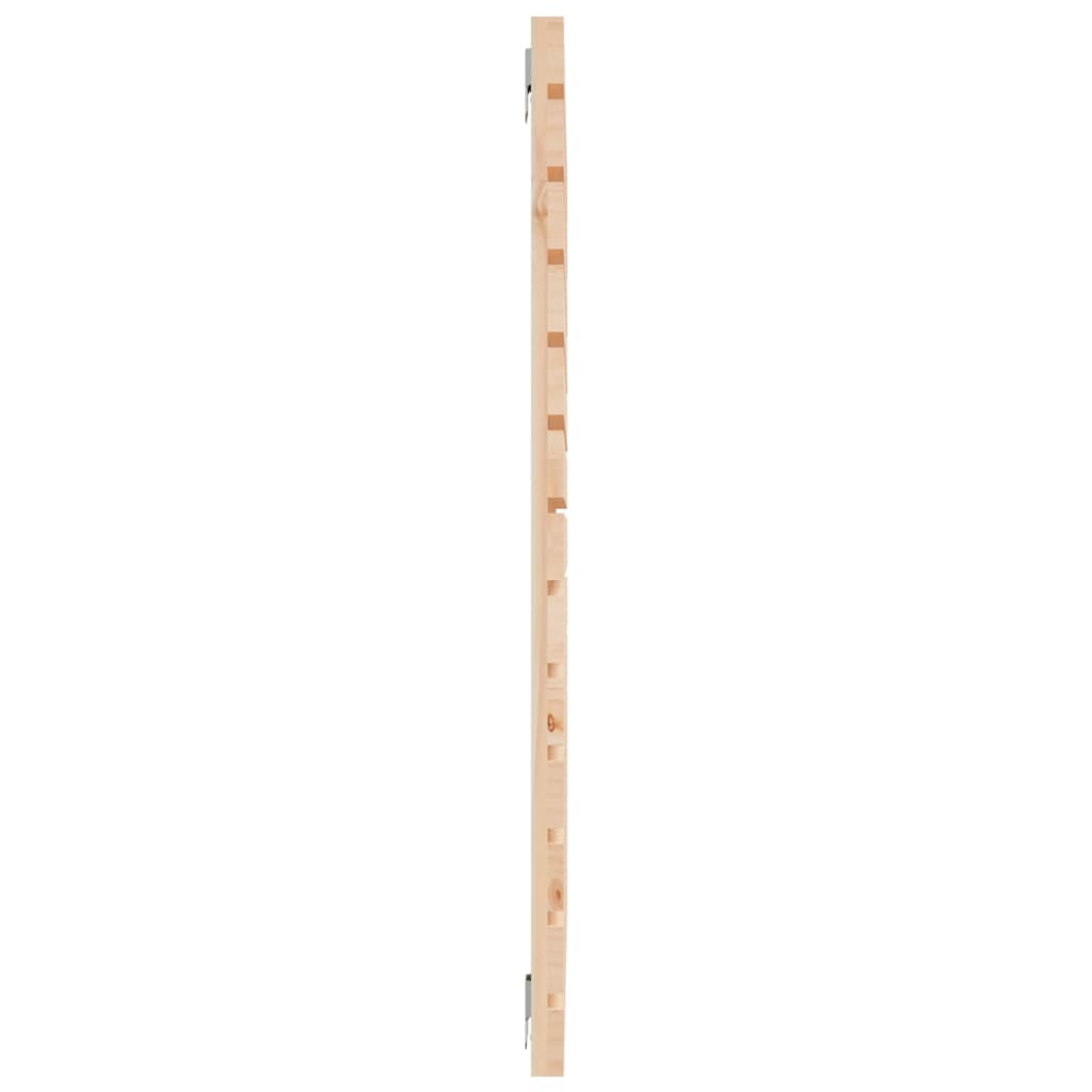 Tête de lit murale 106x3x91,5 cm Bois massif de pin - XIOS