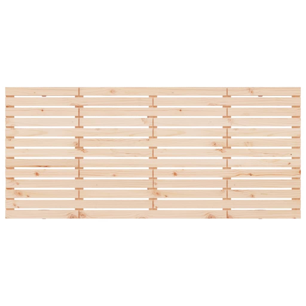 Tête de lit murale 156x3x91,5 cm Bois massif de pin - XIOS