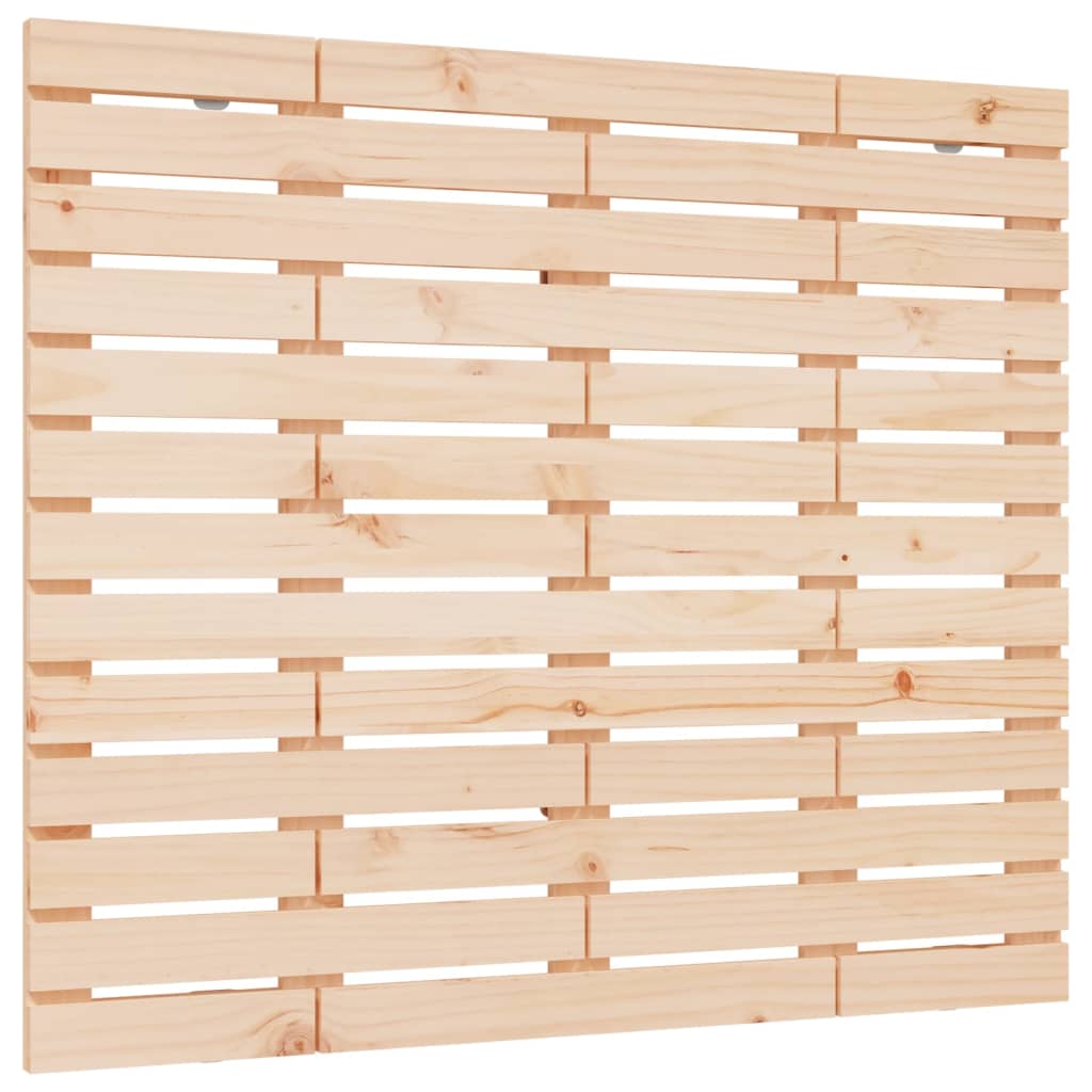 Tête de lit murale 141x3x91,5 cm Bois massif de pin - XIOS